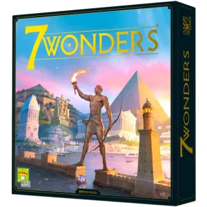 Trygg betalning - 7 Wonders V2 - Boardgame (Nordic) (REPSEVSCAN)