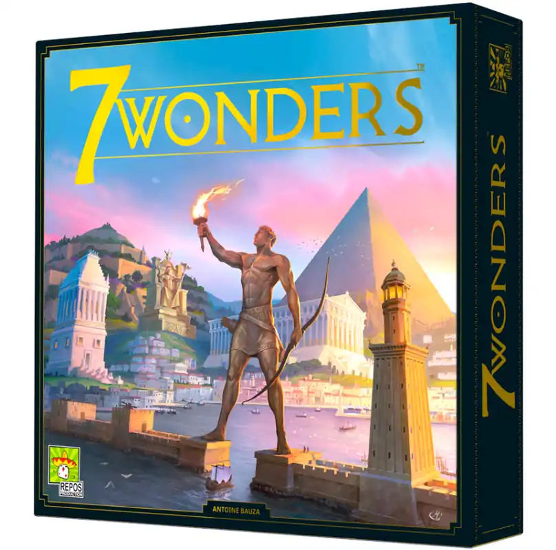 Trygg betalning - 7 Wonders V2 - Boardgame (Nordic) (REPSEVSCAN)