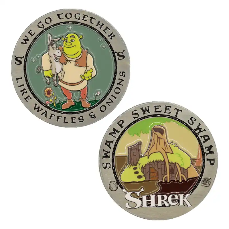 Kundernas favorit - Shrek - Swamp Sweet Swamp Limited Edition Coin (UV-SHK09)