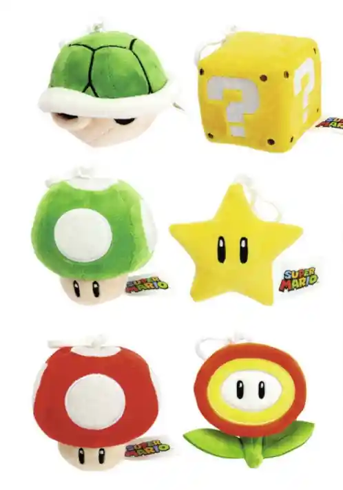 Super Mario - Collectible Plush w. bag clip (109231541) - Extra rabatt