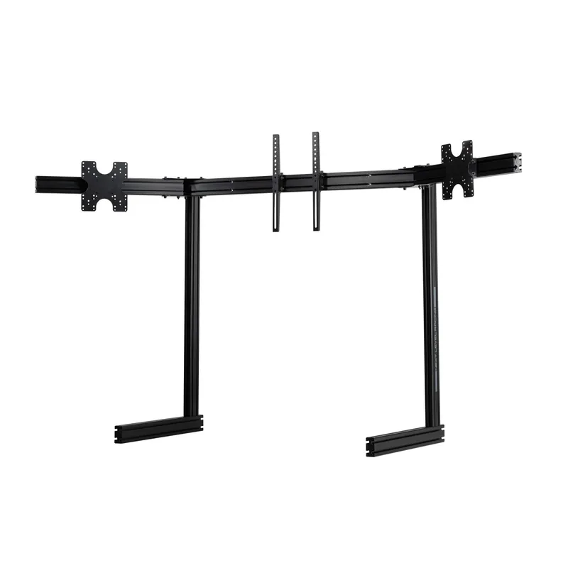 Next Level Racing - Elite Free Standing Triple Monitor Stand - Black - Bra pris just nu