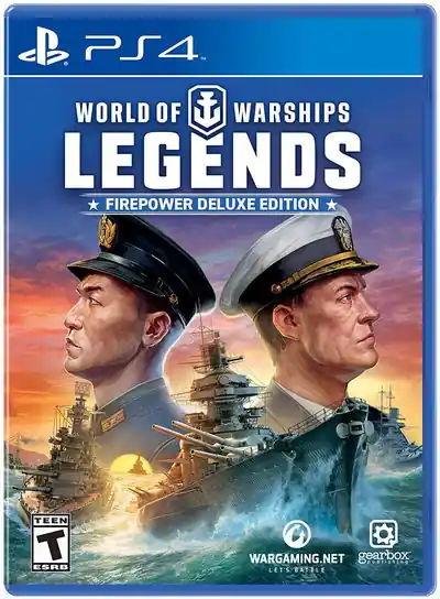Nyligen lanserat - World of Warships Legends Firepower Deluxe Edition (Import) - PlayStation 4