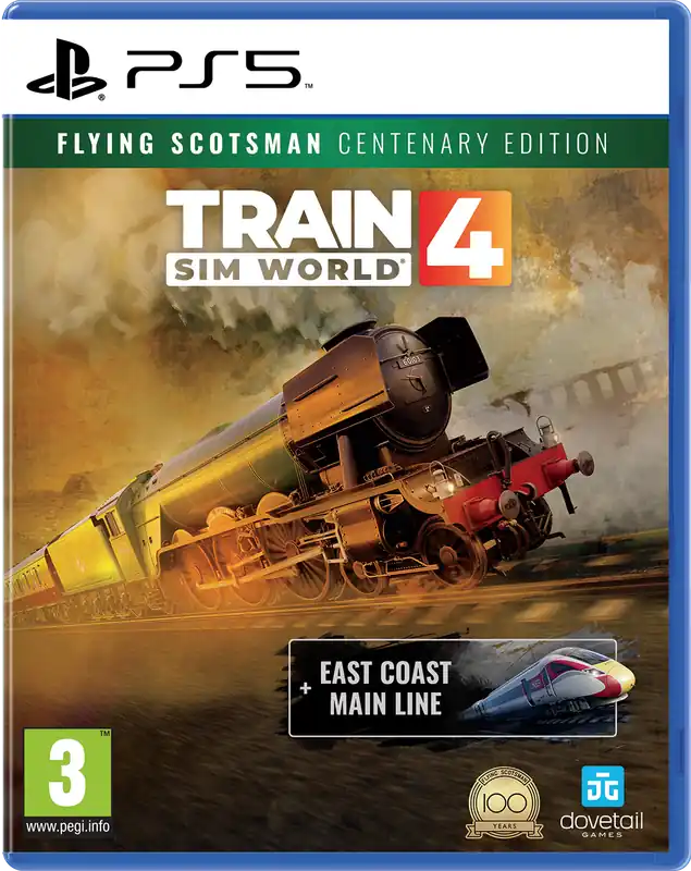 Snabb leverans | Train Sim World 4 includes Flying Scotsman (Centenary Edition) - PlayStation 5