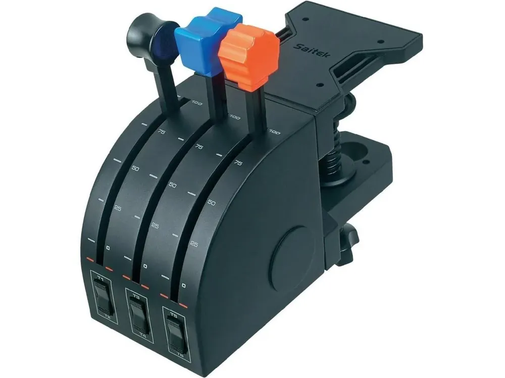 Logitech - G Saitek PRO Flight Throttle Quadrant - Storsäljare