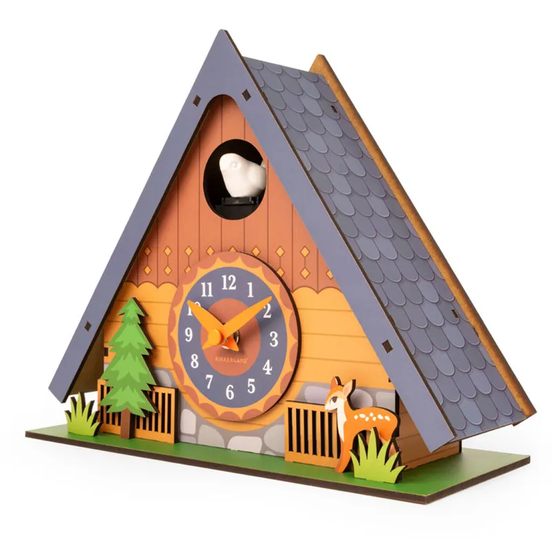 Sista dagarna | Kikkerland - Cuckoo Clock - 22 cm x 18.25 cm x 9 cm