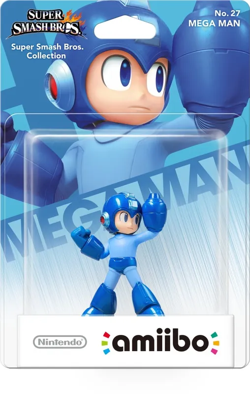 Nintendo Amiibo Figurine Mega Man - Outlet