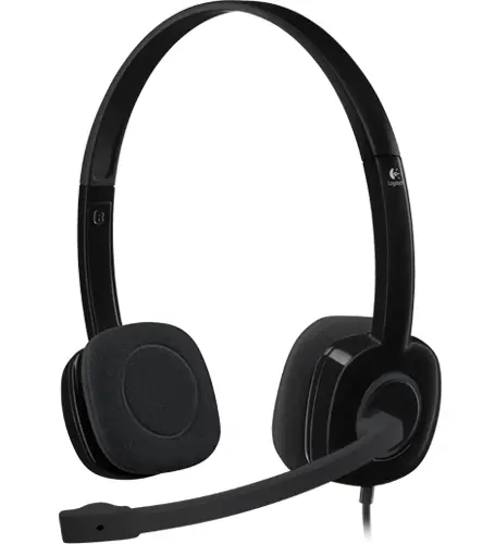 Hög kvalitet - Logitech H151 Headset With Microphone