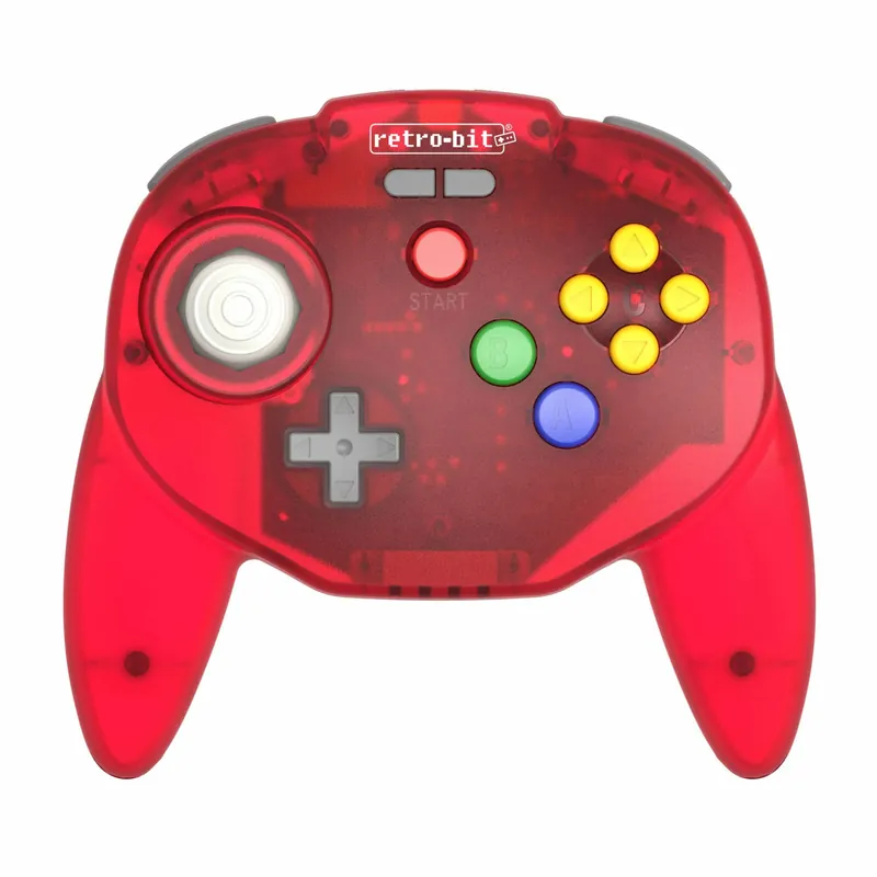Retro-Bit - Tribute 64 2.4G (Red) - Bara denna vecka