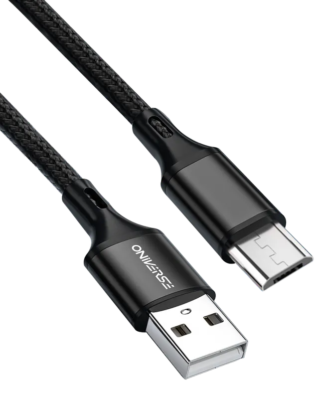 Populärt just nu - Oniverse Usb-A To Micro-Usb Charge Cable, 3 M - Black