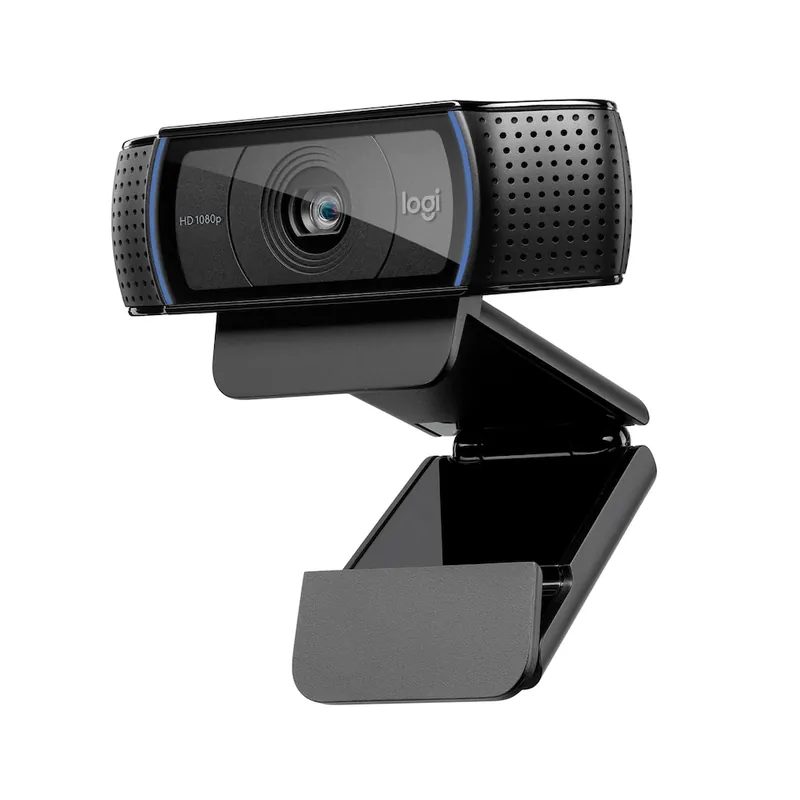 Logitech - C920 HD Pro Webcam USB - Svart - Så länge lagret räcker