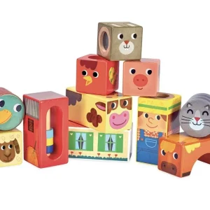 Vilac - Musical Blocks - Farm Animals - Kampanjen går snart ut