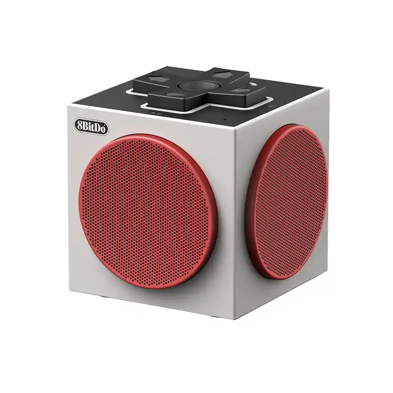 Outlet - 8Bitdo - Retro Cube 2 Speaker N Ed. - Grey - 45.3 x 45.3 x 26 mm