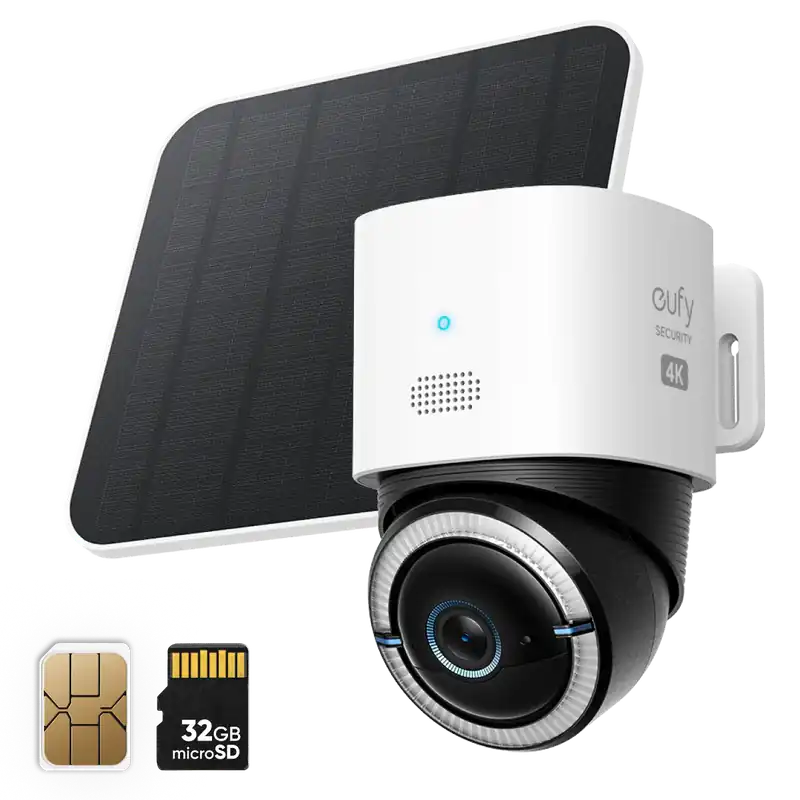 eufy - 4G LTE Cam S330 – Smart 4K Solar Camera with LTE Connectivity | Outlet