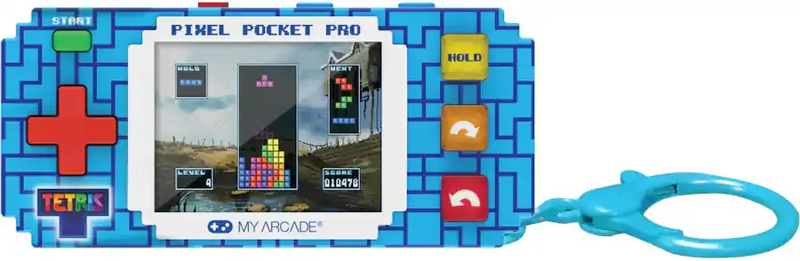 Mycket efterfrågad - My Arcade - Tetris Portable Gaming System (Pixel Pocket Pro)