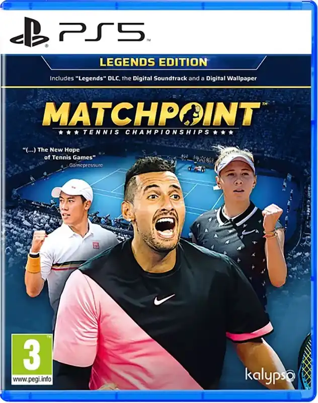 Matchpoint Tennis Championships (Legends Edition) - PlayStation 5 - Premiumkvalitet