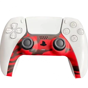 Piranha PS5 Controller Skins - Camo Red - Nyinkommet