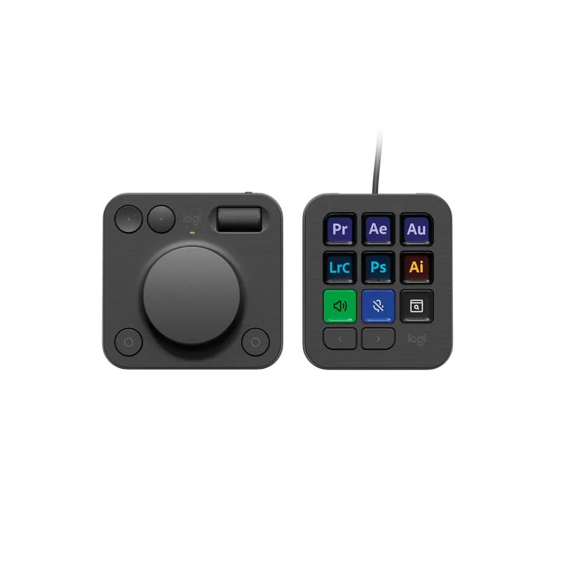 Logitech - MX Creative Console - Graphite | Passa på