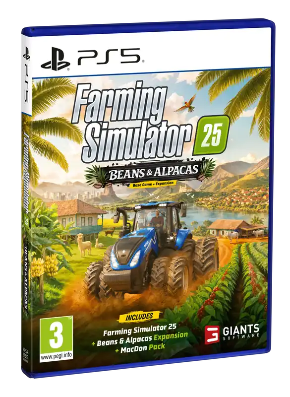 Farming Simulator 25 - Beans & Alpacas Edition - PlayStation 5 - Missa inte erbjudandet
