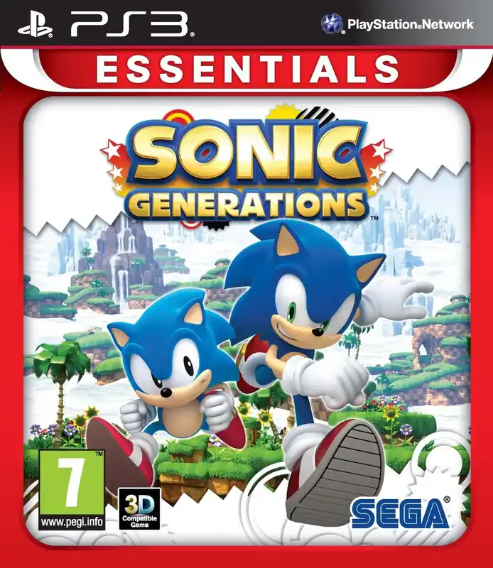 Sonic Generations (Essentials) - PlayStation 3 - Direkt från fabriken