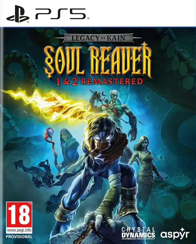 Legacy of Kain Soul Reaver 1 and 2 Remastered - PlayStation 5 | Snart slut
