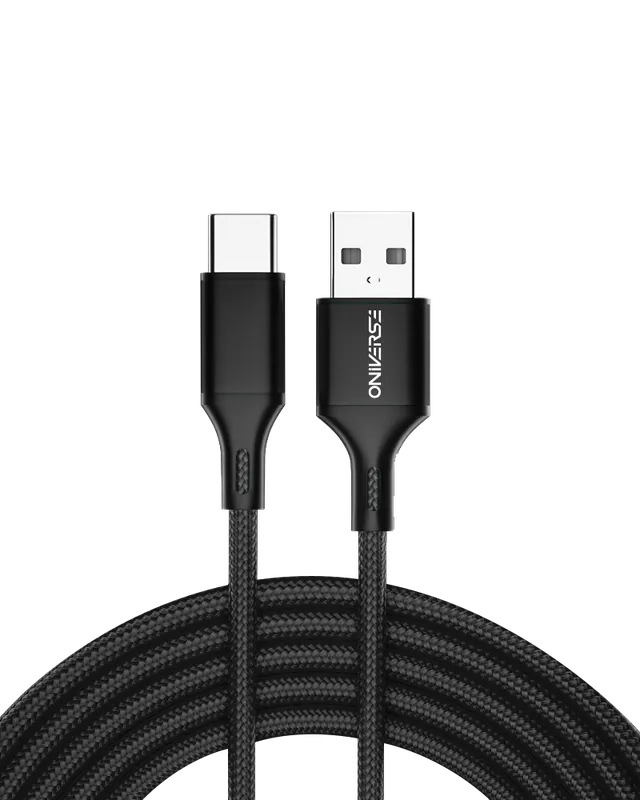 Så länge lagret räcker - Oniverse Usb-A To Usb-C Charge Cable, 3 M - Black