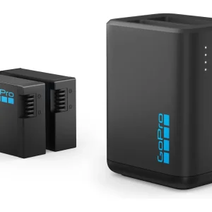 GoPro - Dubbel Batteriladdare (HERO13 Svart) | Kampanjpris