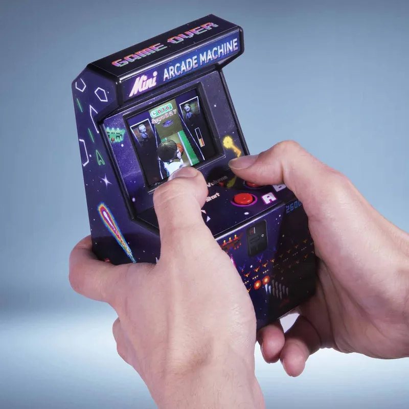 Nytt lägre pris | ORB - Mini Arcade Machine - incl. 300x 16-Bit Games