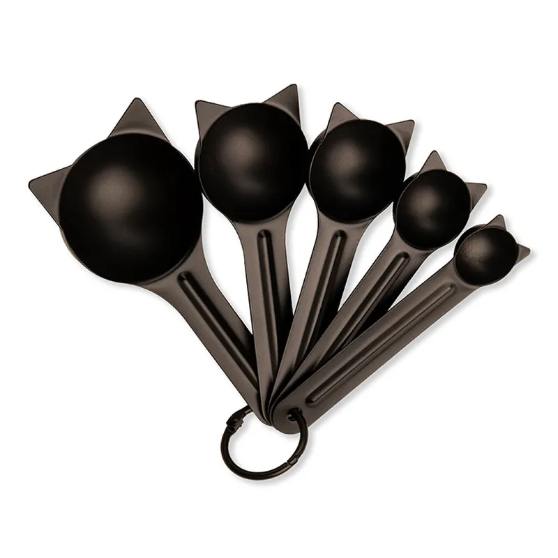 Toppkvalitet | Kikkerland - Cat Measuring Spoons - 9 cm x 16.5 cm