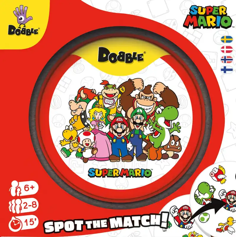 Direkt från tillverkaren | Dobble Super Mario (DOBSM07NOR)