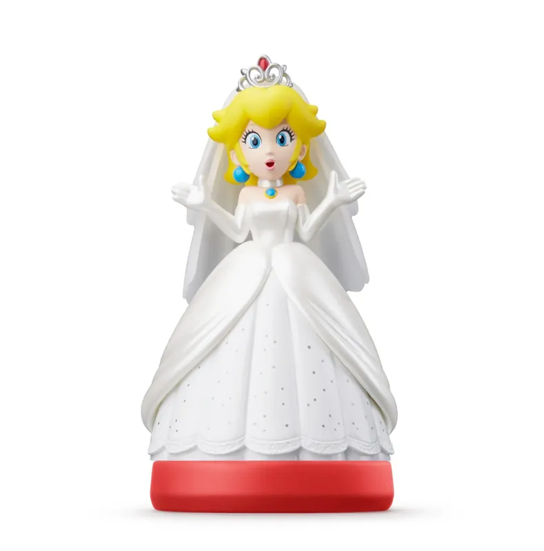 Extra rabatt - Nintendo Amiibo Peach in wedding outfit (Super Mario Collection)