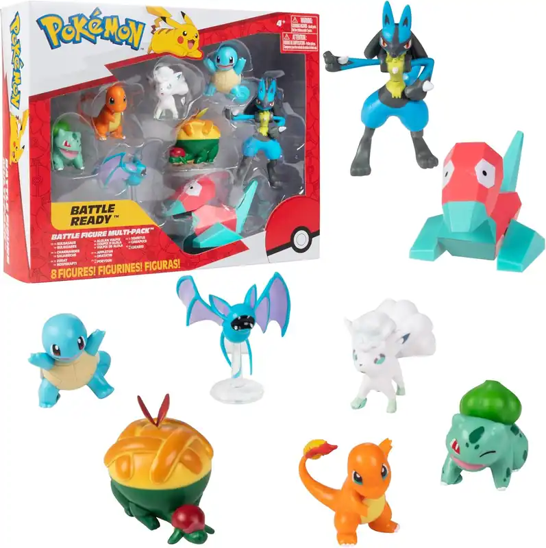 Pokémon - Battle Figure 8 Pack - Passa på