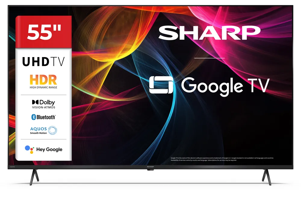Kampanjpris - Sharp - 55" 4K Ultra HD LED Google TV 55HL4265E