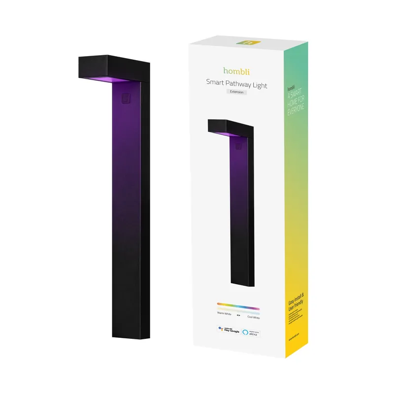 Nyligen lanserat | Hombli - Smart Outdoor Pathway Light, Black (single)