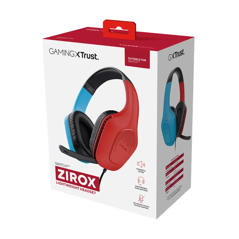 Trust - GXT416S Zirox Headset - NSW - Bästa pris