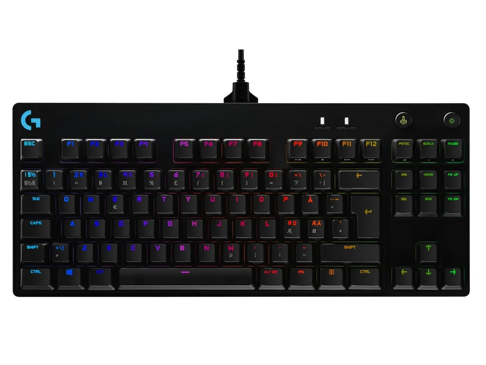 Logitech G PRO Mechanical Gaming Keyboard - BLACK - USB - NORDIC - Erbjudande