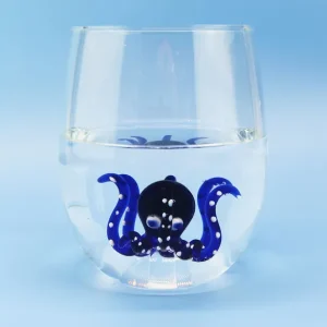 Winkee - Drinking Glasses - Handmade Octopus | Fyndpris