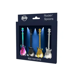 Winkee - Rockin‘ Guitar Spoon Set - 4 pcs - Rekommenderas