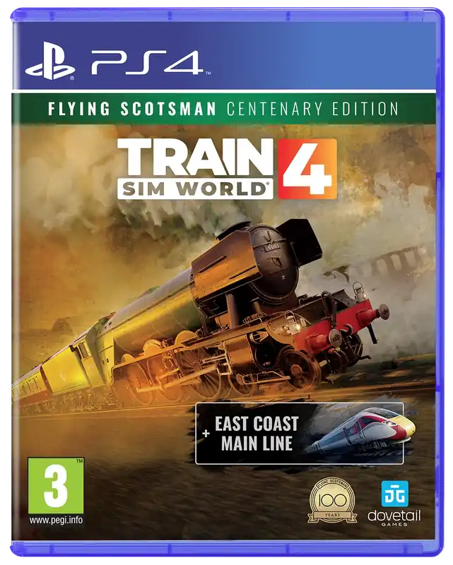 Train Sim World 4 includes Flying Scotsman (Centenary Edition) - PlayStation 4 | Riktigt fynd