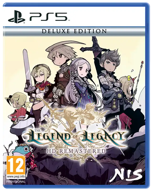 The Legend of Legacy HD Remastered (Deluxe Edition) - PlayStation 5 | I lager
