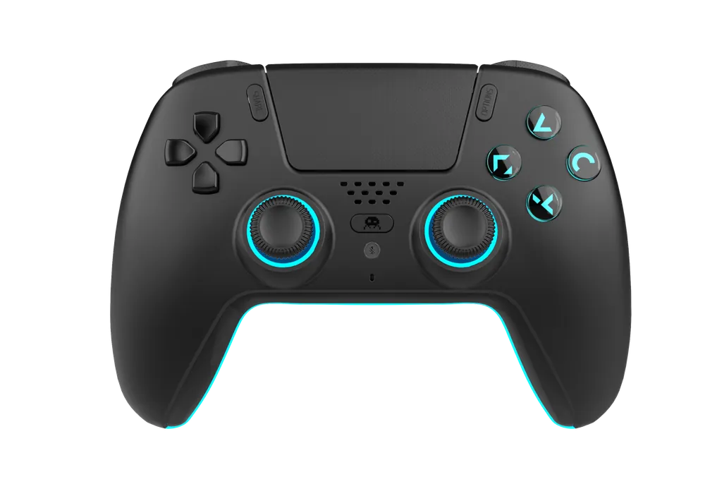 Köp direkt - Freeks And Geeks - Wireless Bluetooth Controller for PS5 - LED - Black