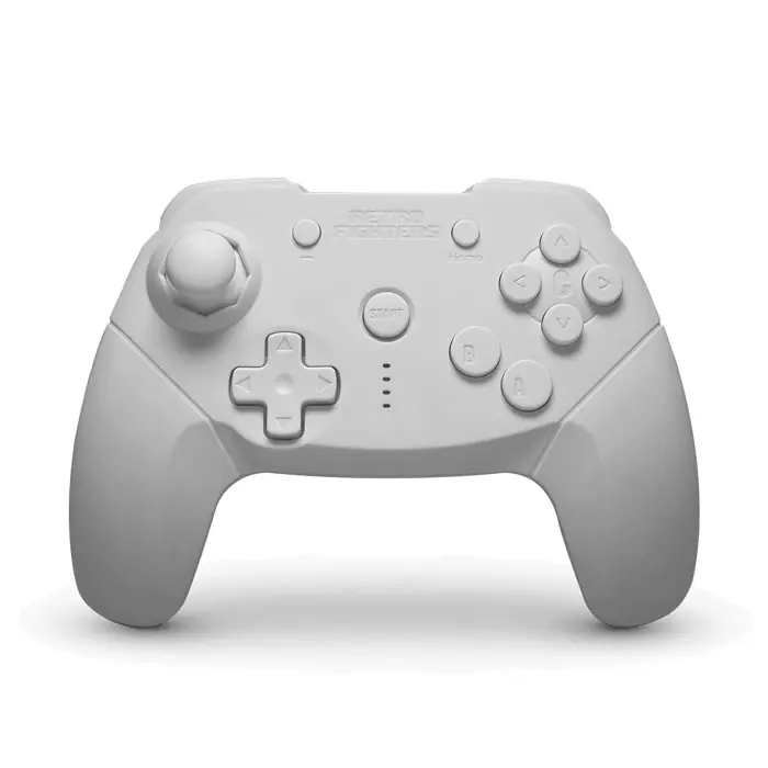 Retro-Fighters - Brawler64 Bluetooth NSO - White | Nytt lägre pris