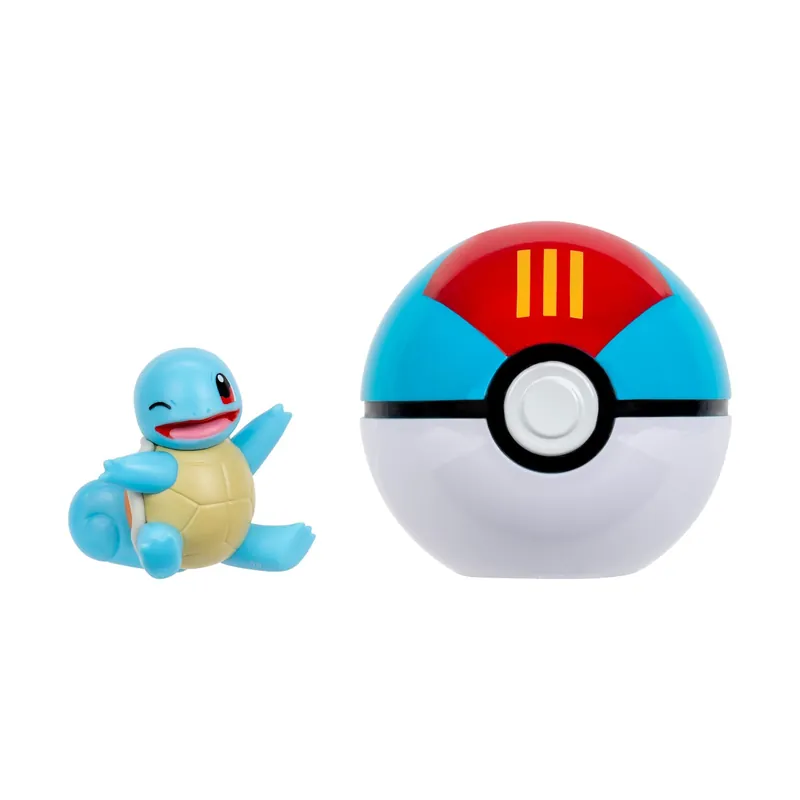Köp direkt - Pokémon - Clip N Go Squirtle with Lure Ball (PKW4164)