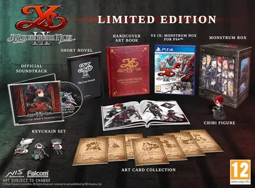 Köp idag | Ys Ix Monstrum Nox (Limited Edition) - PlayStation 4