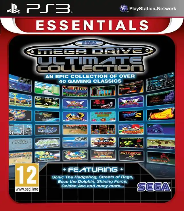 Väl omtyckt | SEGA Mega Drive Ultimate Collection (Sonic Genesis) (Essentials) - PlayStation 3
