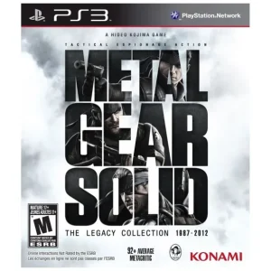 Tidsbegränsat erbjudande - Metal Gear Solid The Legacy Collection (Import) - PlayStation 3