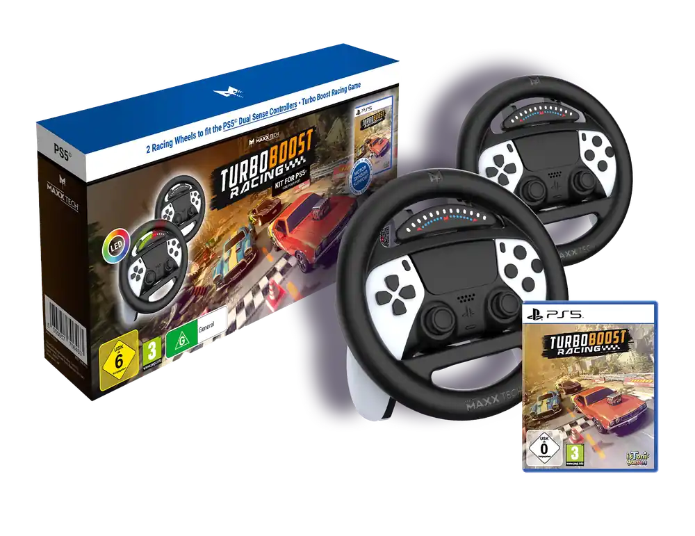 Under begränsad tid - Maxx Tech - Turbo Boost Racing Kit - PlayStation 5 - PlayStation 5