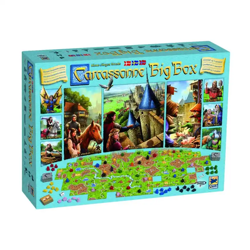 Carcassonne - Big Box (Nordic) (MDG031) - Nytt i webbutiken