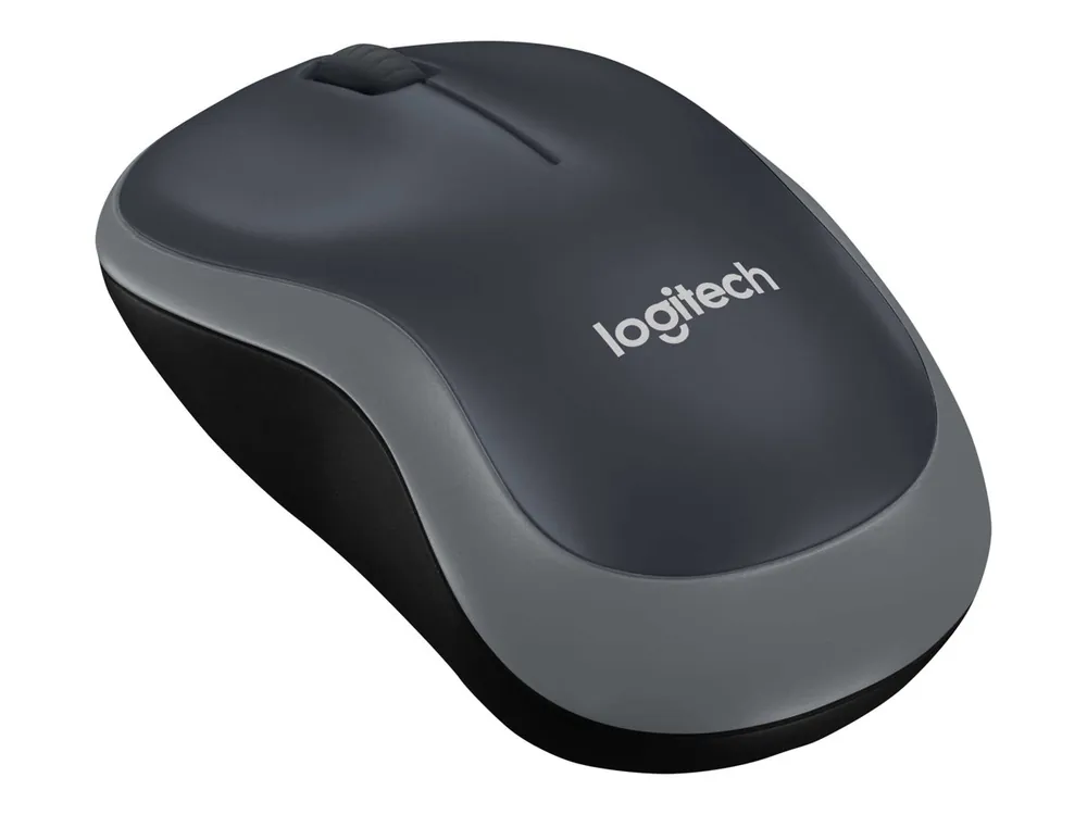 Lågt pris - Logitech - M185 Mus USB Grå Trådlös