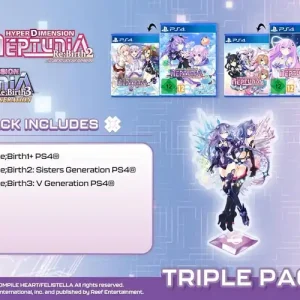 Hyperdimension Neptunia Re; Birth Series (1-3) Triple Pack - PlayStation 4 | Professionell kvalitet