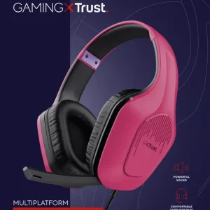 Nyinkommet - Trust - GXT415P Zirox Headset - Pink